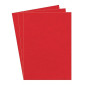 COUVERTURE A RELI. FELLOWES A4 GRAIN CUIR ROUGE 100PCS