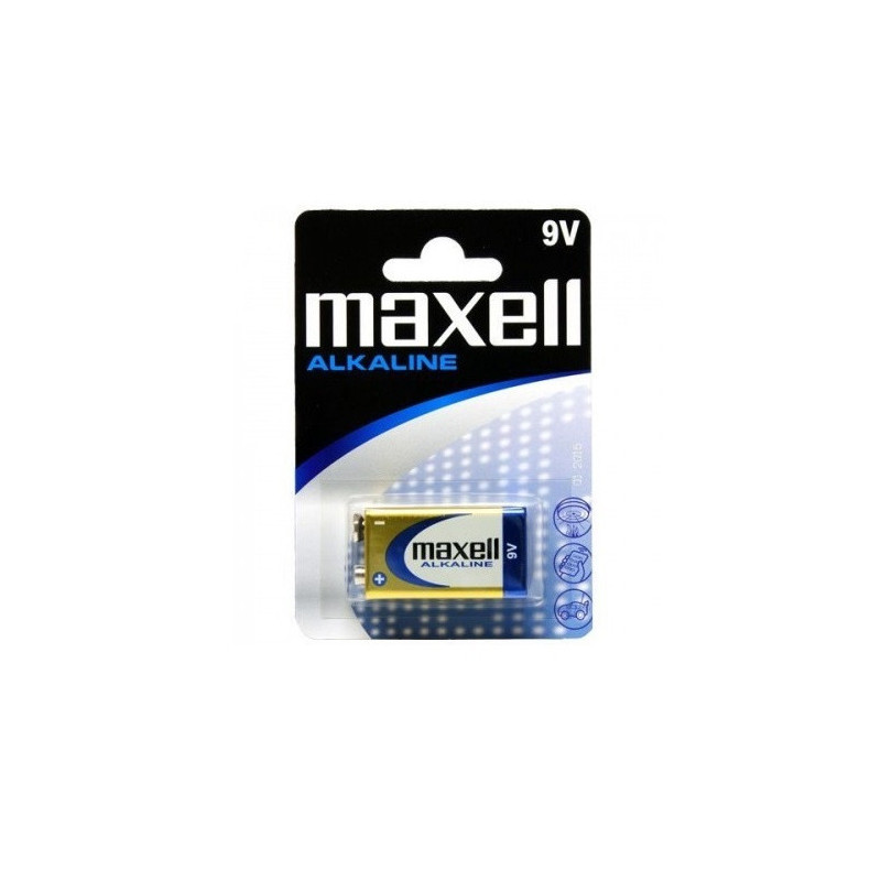 PILE MAXELL 6LR61 9 V.  ALCALINE (6LR61/274/MN1604)