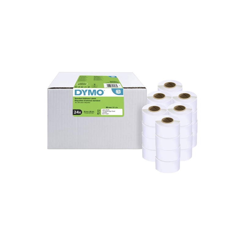 DYMO ETIQUETTES LW 28X89MM 24PCS