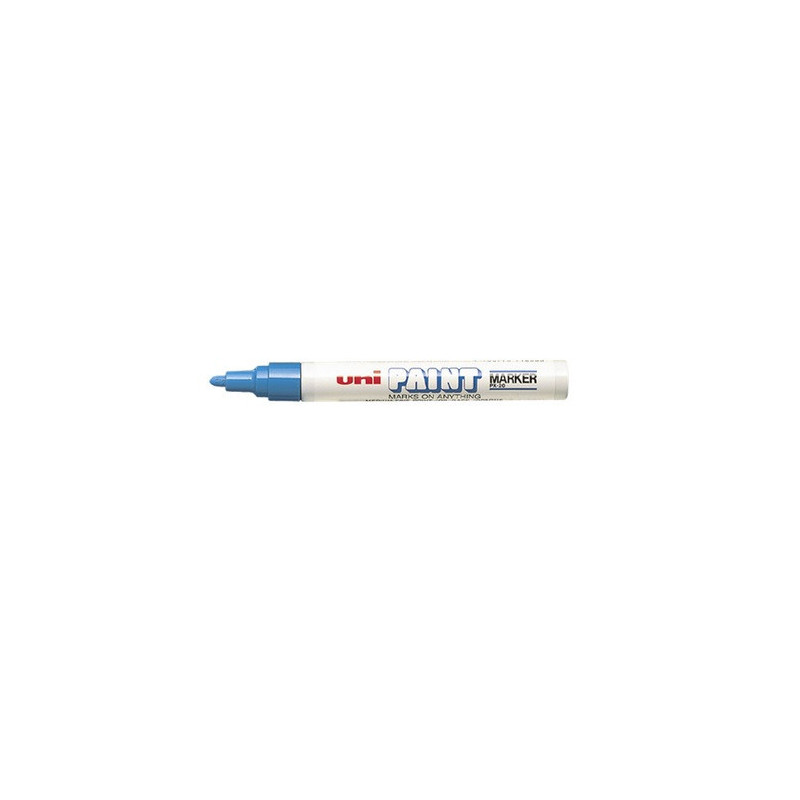 MARQUEUR UNI-BALL PAINT BLEU CLAIR