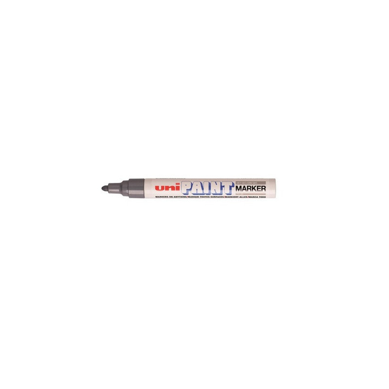 MARQUEUR UNI-BALL PAINT GRIS