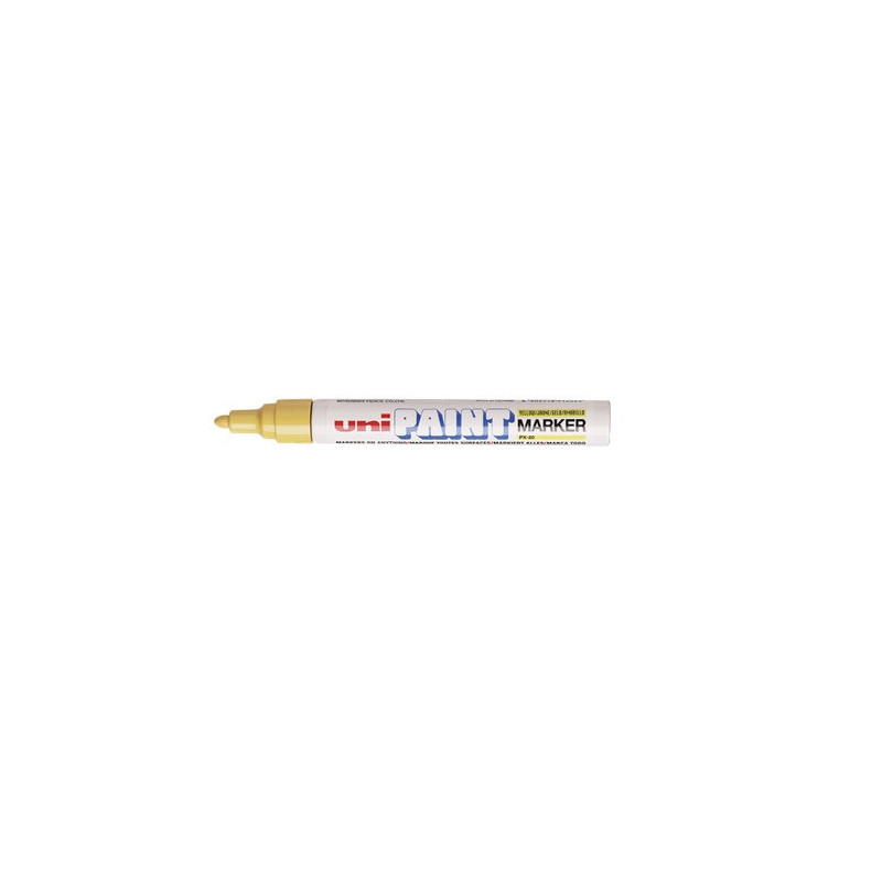MARQUEUR UNI-BALL PAINT JAUNE