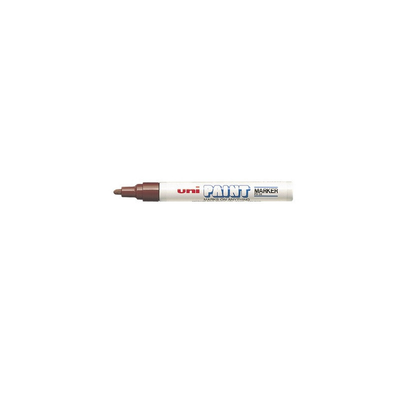 MARQUEUR UNI-BALL PAINT MARRON