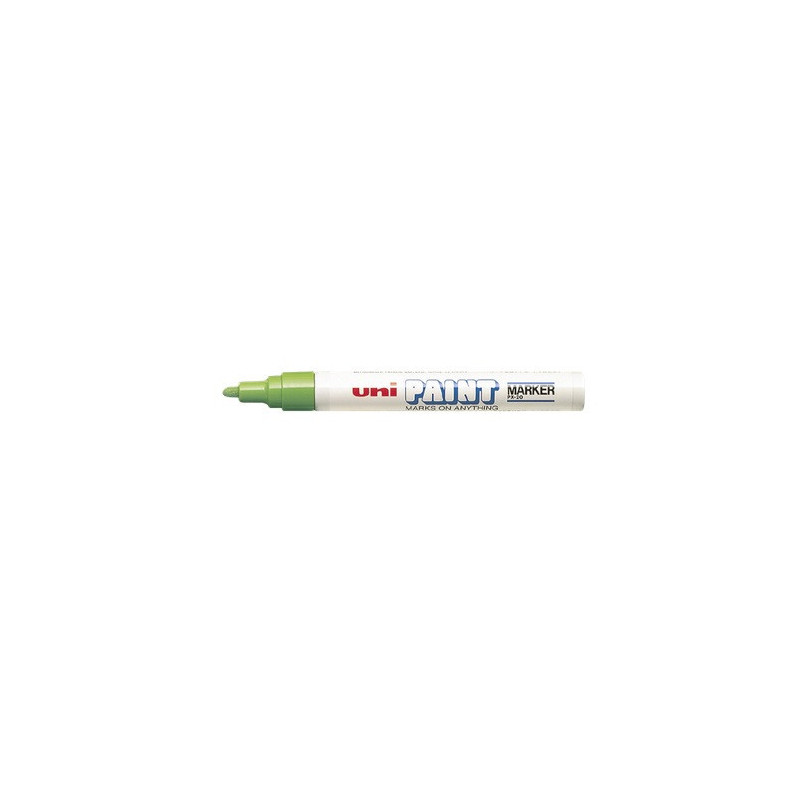 MARQUEUR UNI-BALL PAINT VERT CLAIR