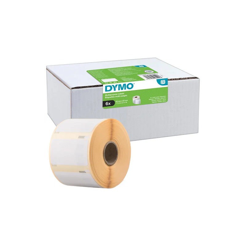 DYMO ETIQUETTES LW 32X57MM 6PCS