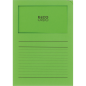 CHEMISE CART. A4 FENETRE ELCO VERT 10PCS
