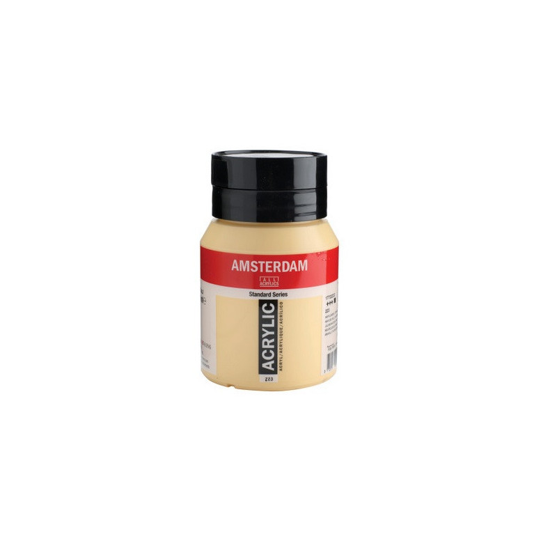 COULEUR ACRYLIC 500ML N°223 JAUNE DE NAPLES FONCE