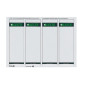 DOS CLASSEUR LEITZ AUTOC. 1685 7CM GRIS 100PCS / A4
