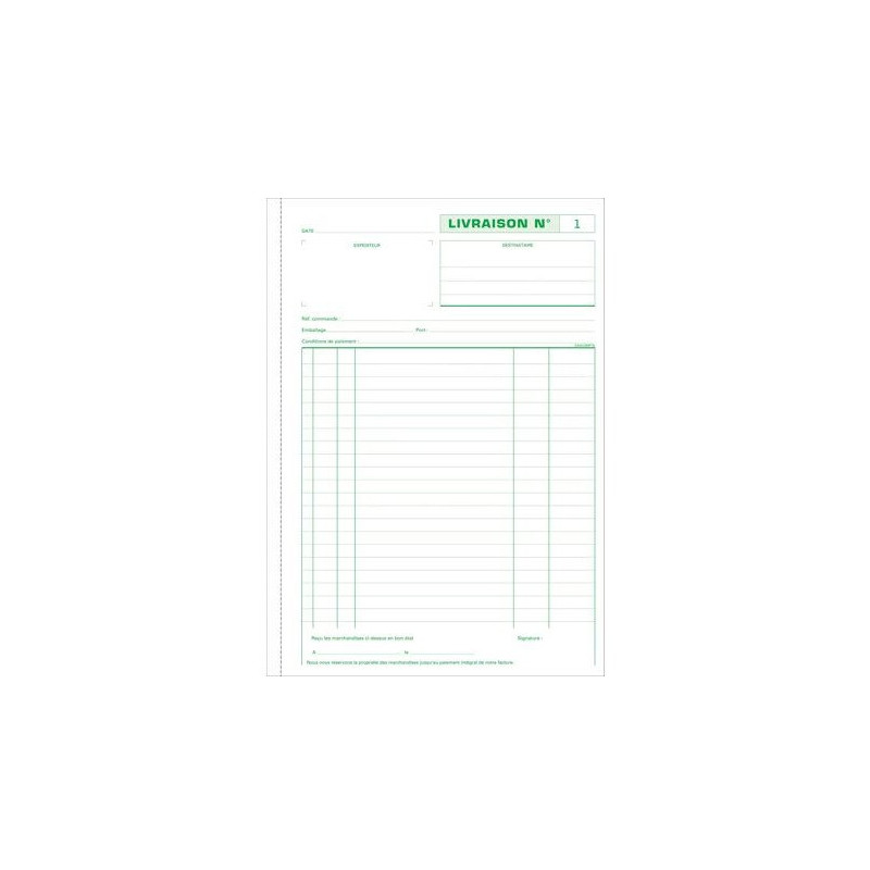 MANIFOLD LIVRAISON A4 2PLIS EXACOMPTA