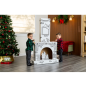KIT EN CARTON FELLOWES GRANDE CHEMINEE DE NOEL A COLORIER