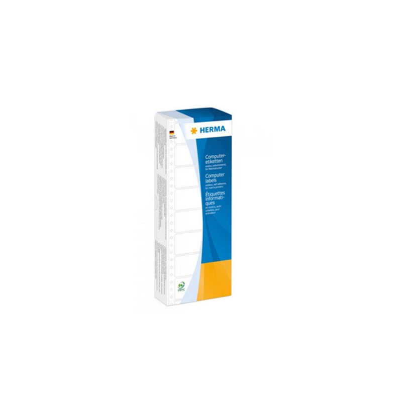 ETIQUETTE HERMA EN CONTINU 88,9X35,7MM BLEU