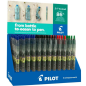 STYLO BILLE PILOT RETR. B2P 1,0 RECYCLE PRES. 60PCS