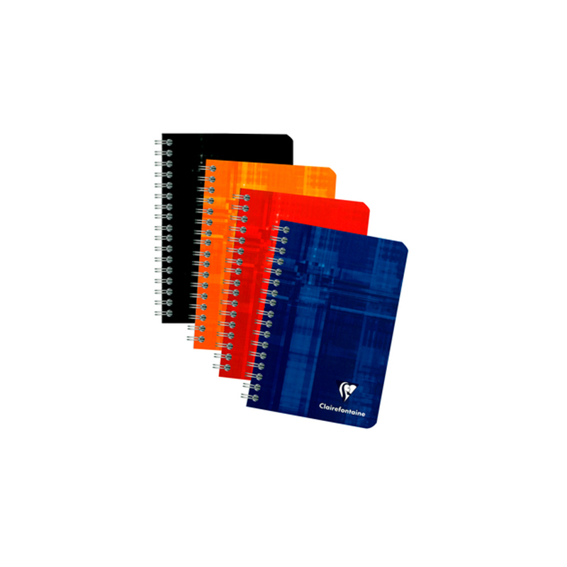 CARNET CLAIREF. A6 14X9CM 50FLS SPIRALE