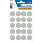 AUTOCOLLANT HERMA Ø 19MM GRIS