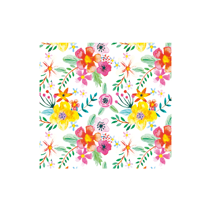 PAPIER CADEAU BSB FLOWERS