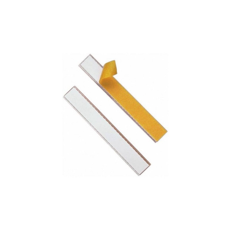 PORTE-ETIQUETTE ADHESIF SOUPLE 200X20MM 10PCS
