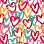 PAPIER CADEAU BSB HEARTS