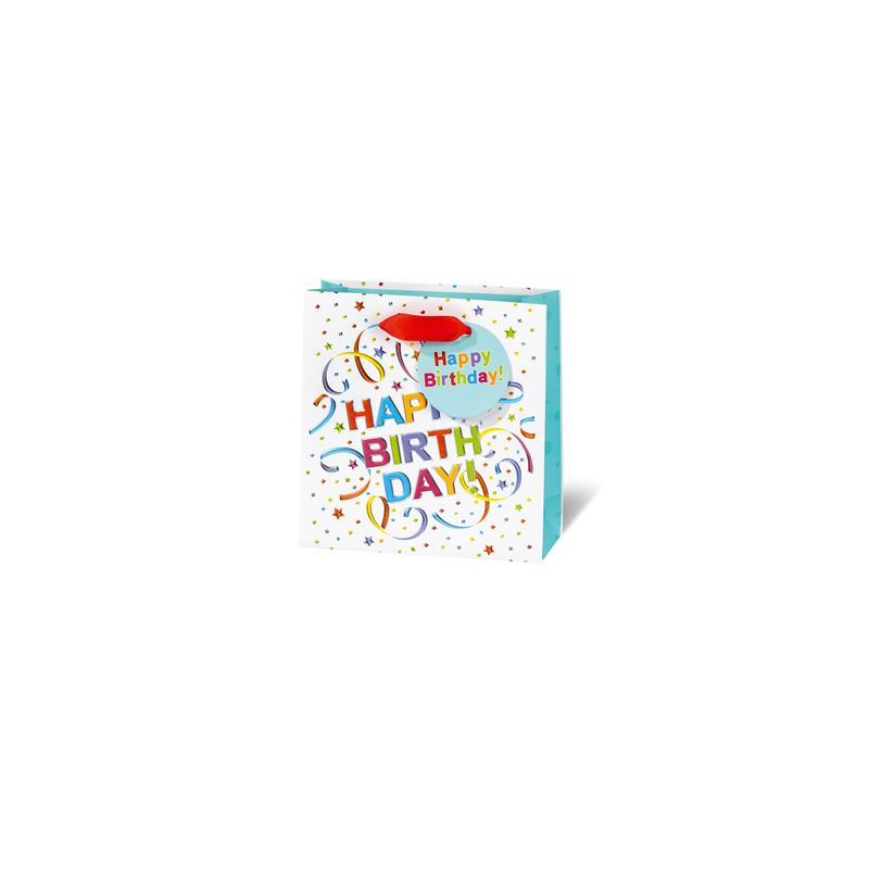 SACHET BSB 14,5X15X6CM HAPPY BIRTHDAY FUN