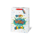 SACHET BSB 36X26X14CM WOW HAPPY BIRTHDAY