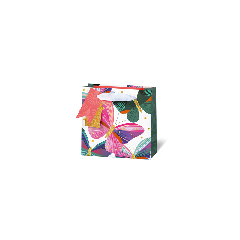 SACHET BSB 14,5X15X6CM BUTTERFLY ART