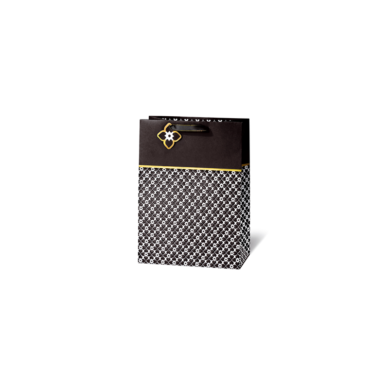 SACHET BSB 36X26X14CM BLACK & WHITE