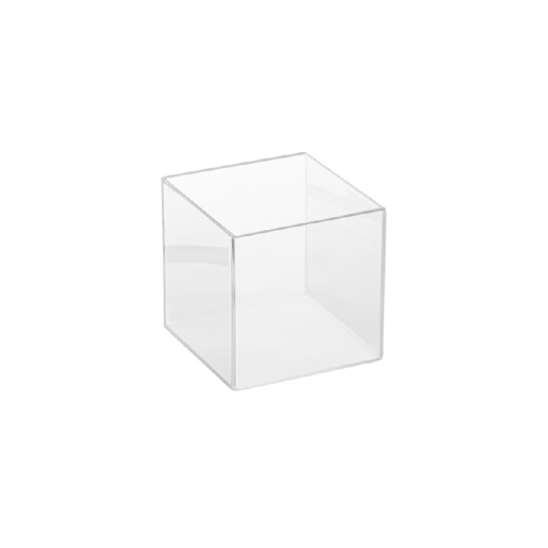 POT DE PRESENTATION PLEXIROM 120X120X100MM
