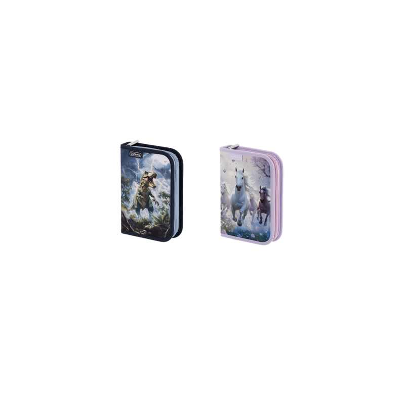 PLUMIER HERLITZ 1 VOLET 19PCS TEENS MIX