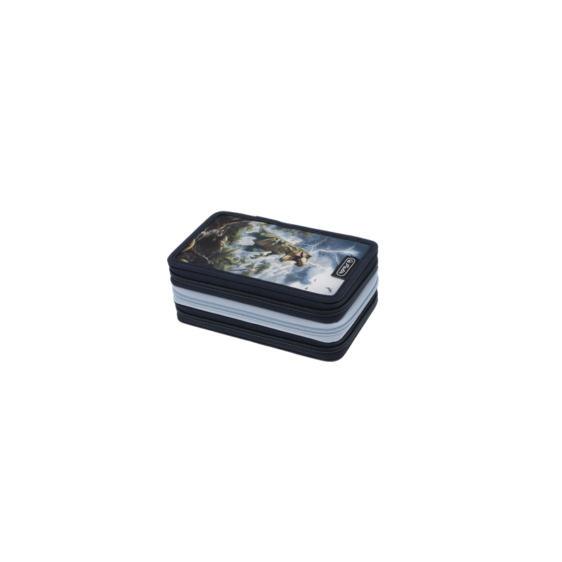 PLUMIER HERLITZ 3 COMP. 31PCS THUNDER REX