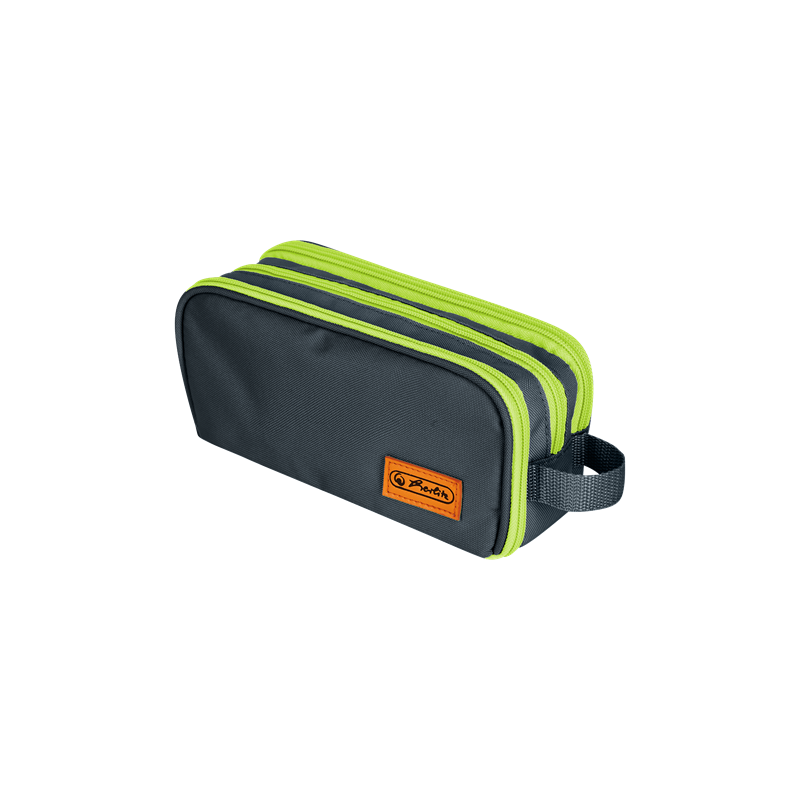 FOURRE-TOUT HERLITZ DOUBLE BRUN/VERT