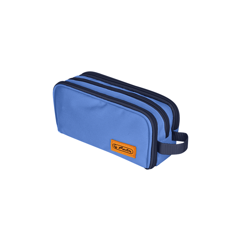 FOURRE-TOUT HERLITZ DOUBLE BLEU