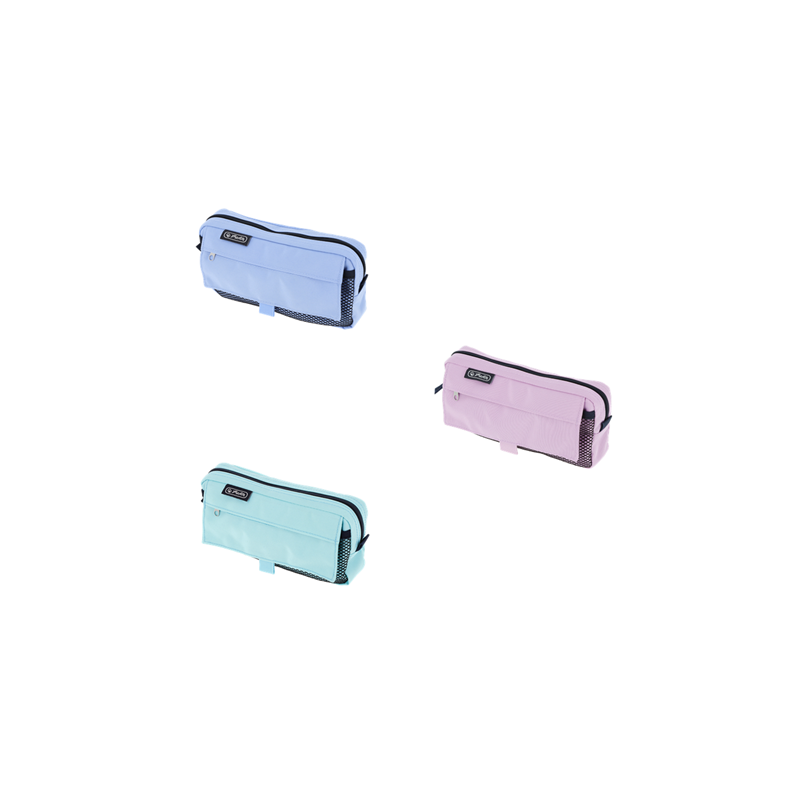 FOURRE-TOUT HERLITZ 2 POCH. ASS PASTEL