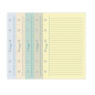 RECHARGE AGENDA EXACOMPTA EXATIME 17 NOTES LIGNES COUL.