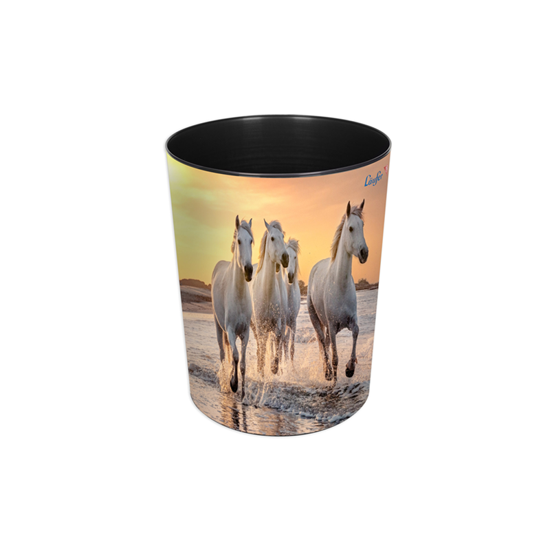 POUBELLE LAUFER 13L CHEVAUX