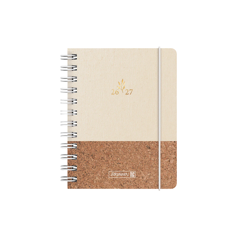 AGENDA SCOLAIRE BRUNNEN A6 NATURALITY