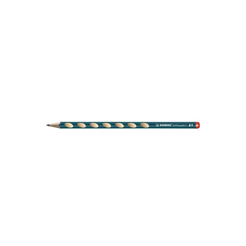 CRAYON NOIR STABILO EASYGRA. S HB DROIT. PETROL