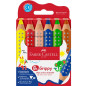 CRAYON COUL. FABER GRIPPY 6PCS