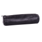 FOURRE-TOUT OXFORD RONDE CUIR NOIR