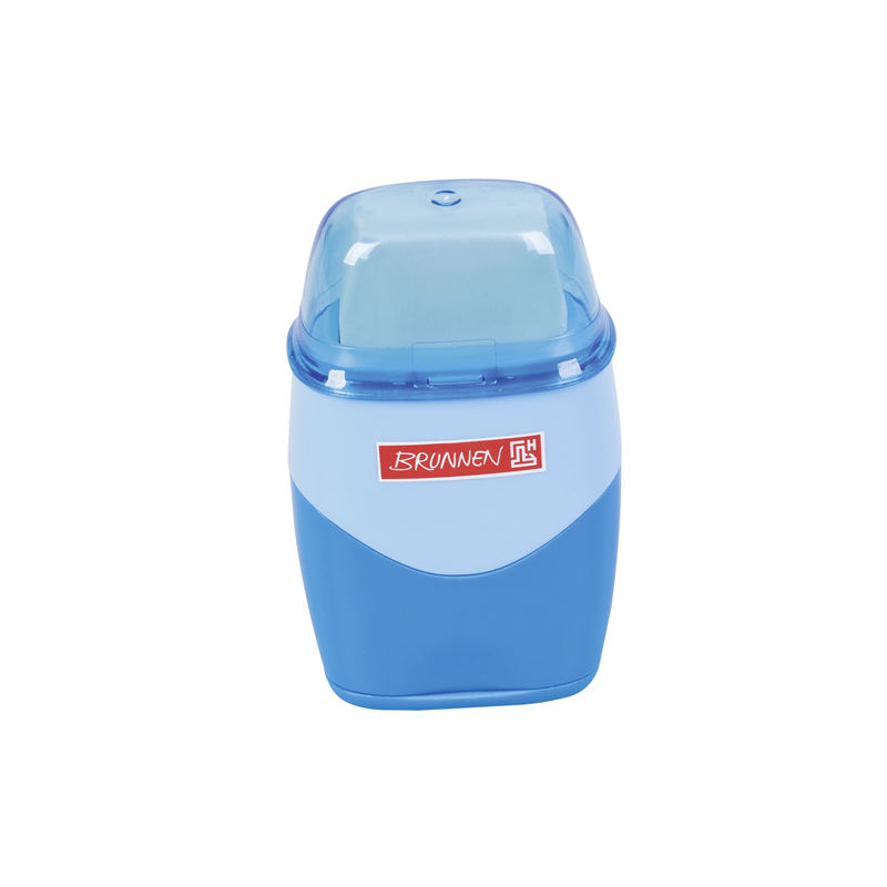 TAILLE-CRAYONS BRUNNEN FUN AZUR + GOMME