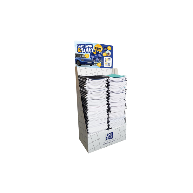 PRESENTOIR VIDE OXFORD BLOC DE COURS
