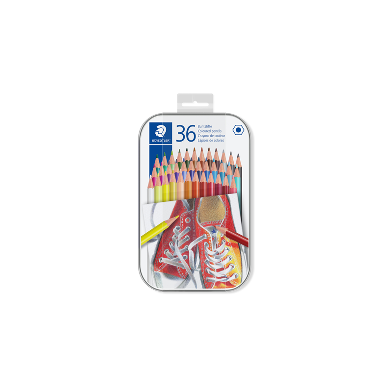 CRAYON COUL. STAEDTLER 36PCS BOITE MET.