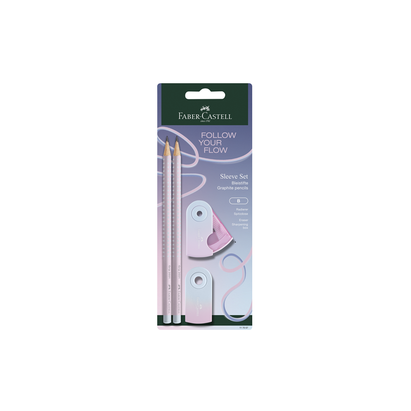 SET FABER FLOW EDITION 4PCS 2CRA.1GOM.1TAI. BLUSHING SKY