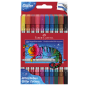 FEUTRE ECO. FABER DOUBLE POINTES 10PCS GLITTER