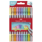 FEUTRE ECO.FABER DOUBLE POINTES 10PCS PASTEL