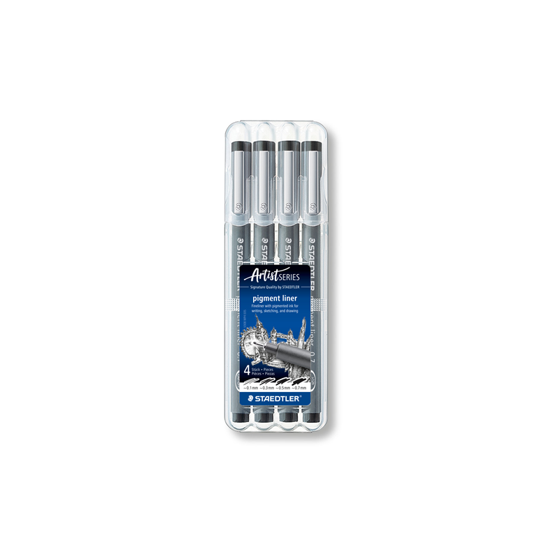 FINELINER STAEDTLER 01/03/05/07 NOIR