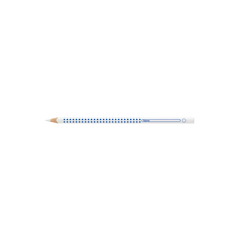 CRAYON ARDOISE FABER GRIP BLANC