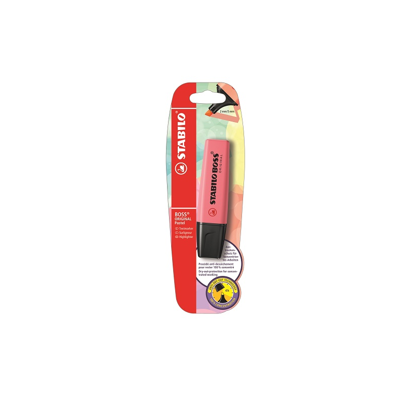 SURLIGNEUR STABILO BOSS CHERRY BLOSSOM BLISTER