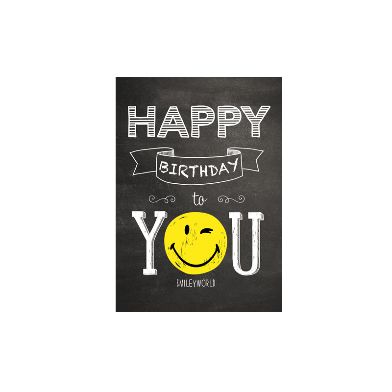 CARTE VOEUX BSB HAPPY BIRTHDAY A4