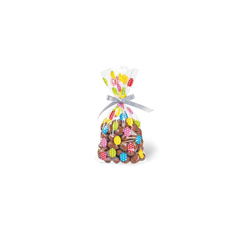 SACHET CELLOPHANE PAQUES BSB 14,5X23,5CM 6PCS