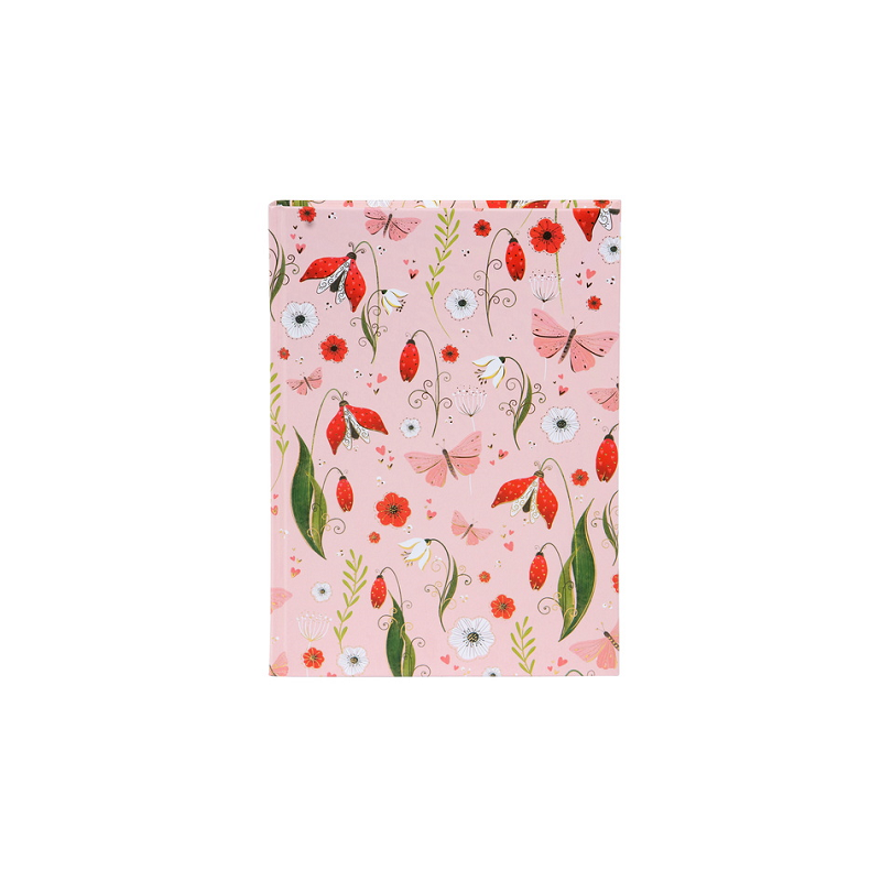 CARNET GOLDBUCH SECRET GARDEN ROSE