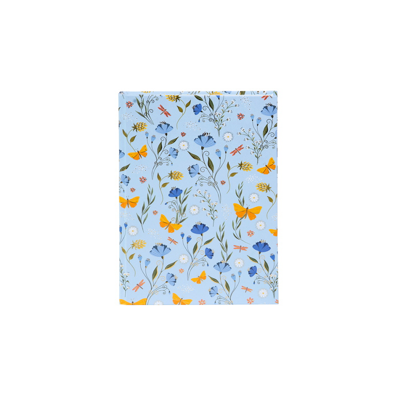 CARNET GOLDBUCH SECRET GARDEN BLEU